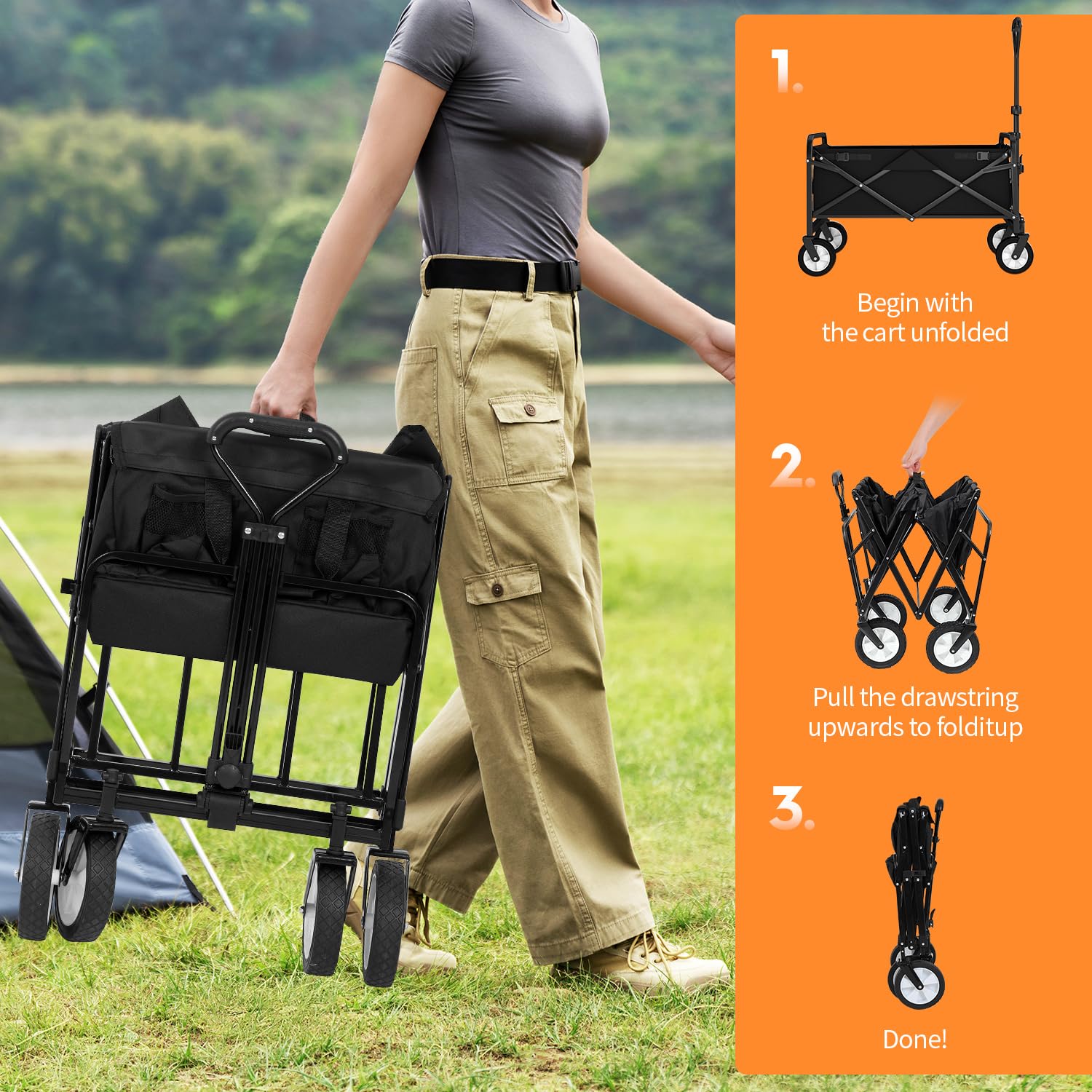 FDW Collapsible Folding Wagon